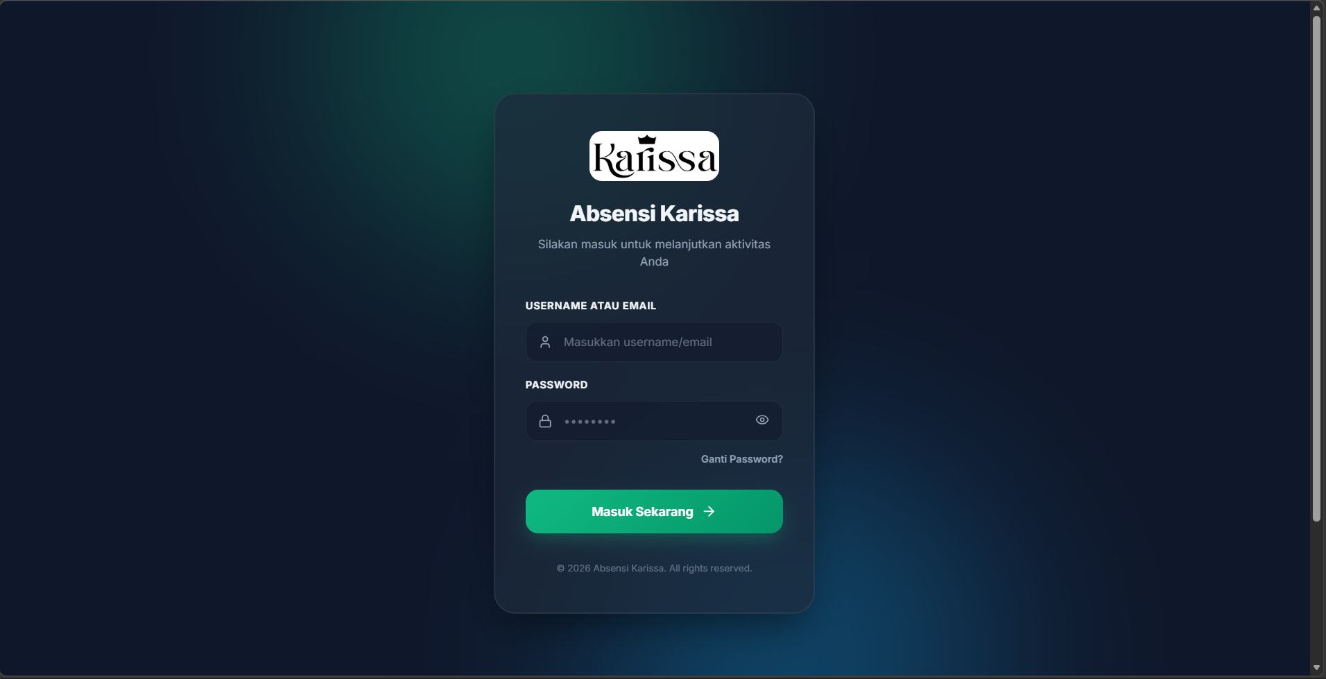 Absen Online Premium - Sistem Absensi Berbasis Geofencing &amp; Anti-Cheat